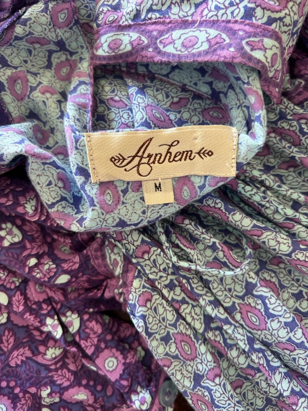 Arnhem Florence Mini Dress Opal Purple Size Medium - Picture 15 of 16